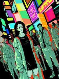墨镜机车街头少年男生动漫头像